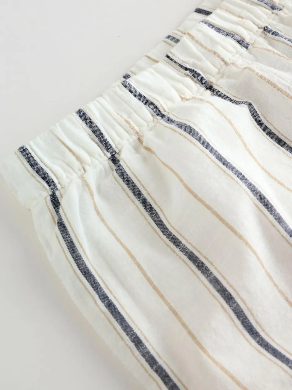 Next Neutral Stripe Sweat Top and Trousers Baby Set (0mths-2yrs) Best