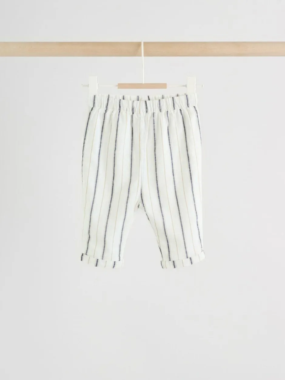 Next Neutral Stripe Sweat Top and Trousers Baby Set (0mths-2yrs) Best