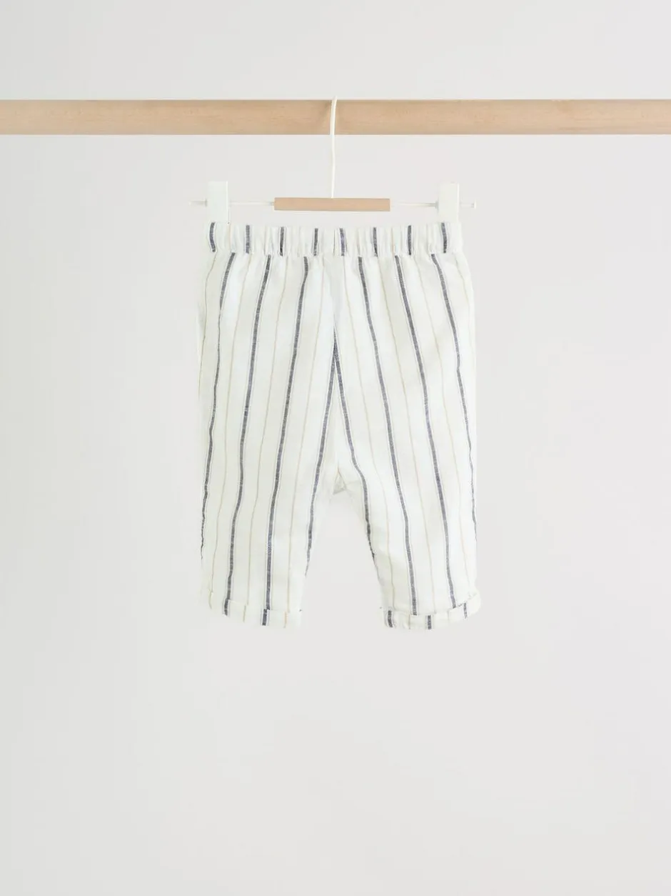 Next Neutral Stripe Sweat Top and Trousers Baby Set (0mths-2yrs) Best
