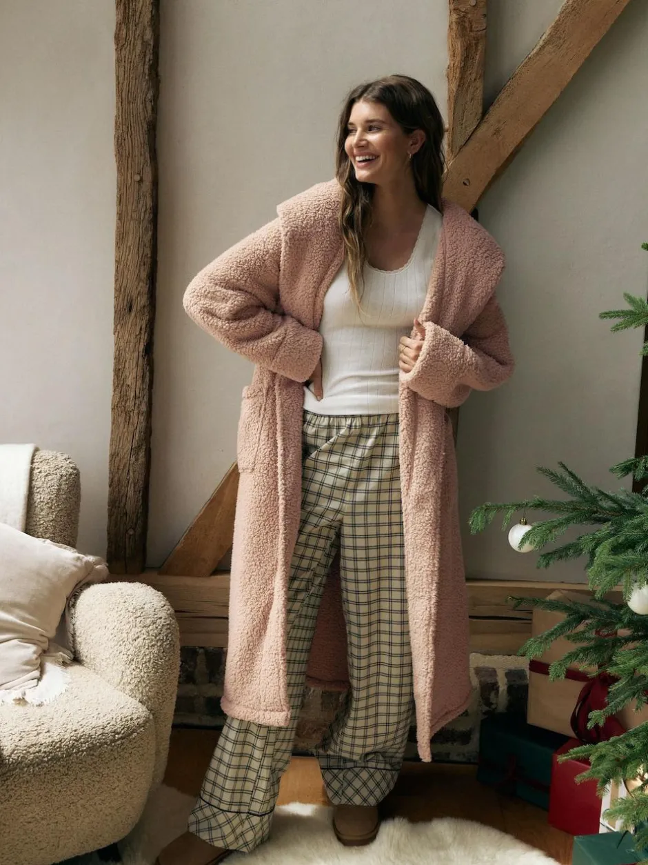 Next Teddy Dressing Gown Neutral Best