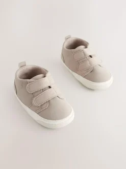 Next Neutral Touch Fastening Baby Trainers (0-2mths) Online