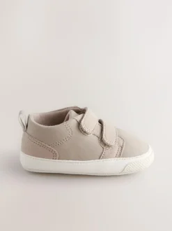 Next Neutral Touch Fastening Baby Trainers (0-2mths) Online