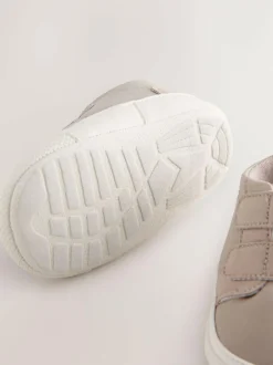 Next Neutral Touch Fastening Baby Trainers (0-2mths) Online