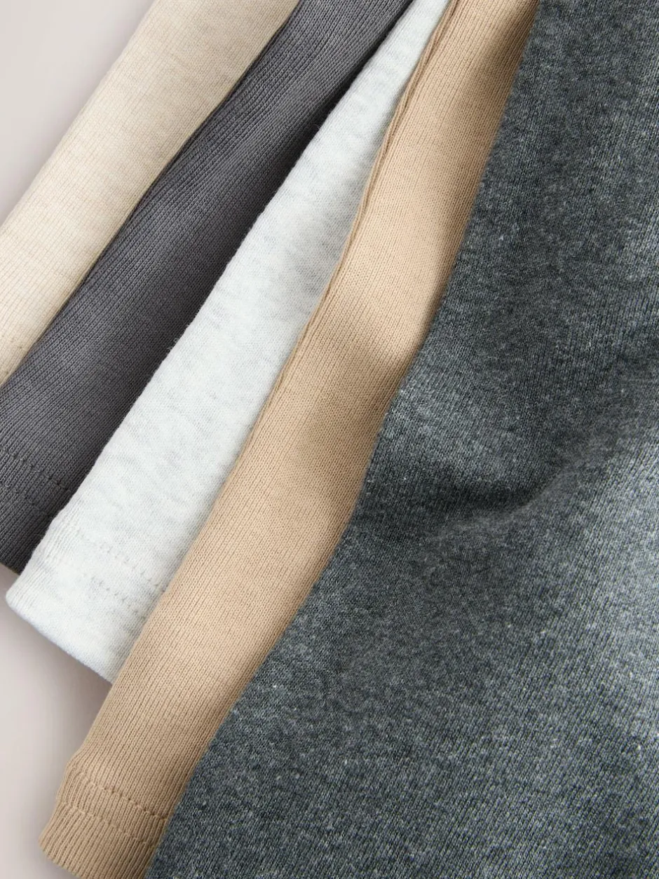 Next Neutral Vests 5 Pack (1.5-16yrs) Online