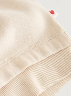 Next Neutral/Red Heartbreaker Sweatshirt and Leggings Baby Set (0mths-2yrs) Outlet
