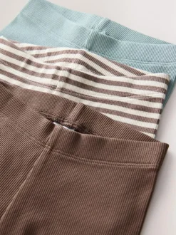 Next Leggings 3 Pack (3mths-7yrs) Neutrals and Blue Best