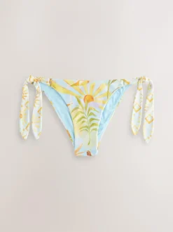 Never Fully Dressed Blue Sun Tie Side Tie Side Bikini Briefs Online