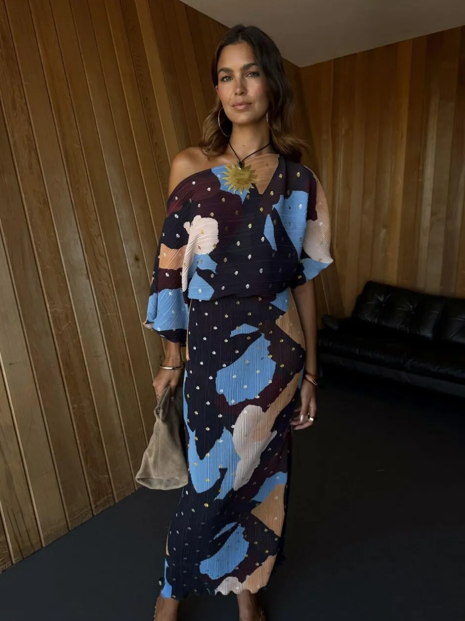 Never Fully Dressed Brown Sunshine Tilly Dress Clearance