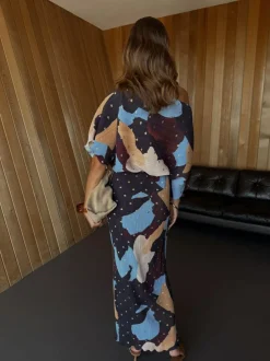 Never Fully Dressed Brown Sunshine Tilly Dress Clearance