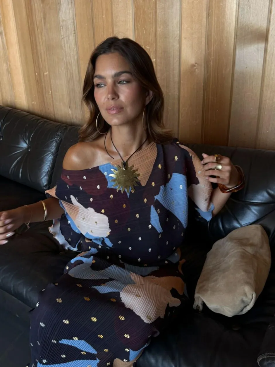 Never Fully Dressed Brown Sunshine Tilly Dress Clearance