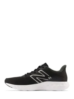 New Balance Mens 411 Trainers Black Chrome Discount