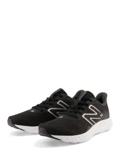 New Balance Mens 411 Trainers Black Chrome Discount