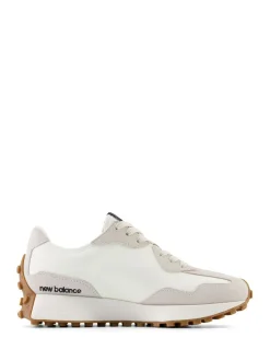 New Balance 327 Trainers Black on White Discount