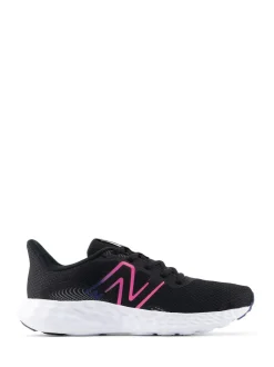 New Balance Womens 411 Trainers Black/Pink Outlet