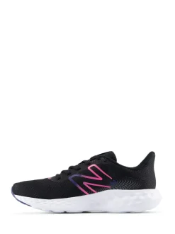 New Balance Womens 411 Trainers Black/Pink Outlet