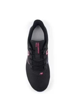 New Balance Womens 411 Trainers Black/Pink Outlet