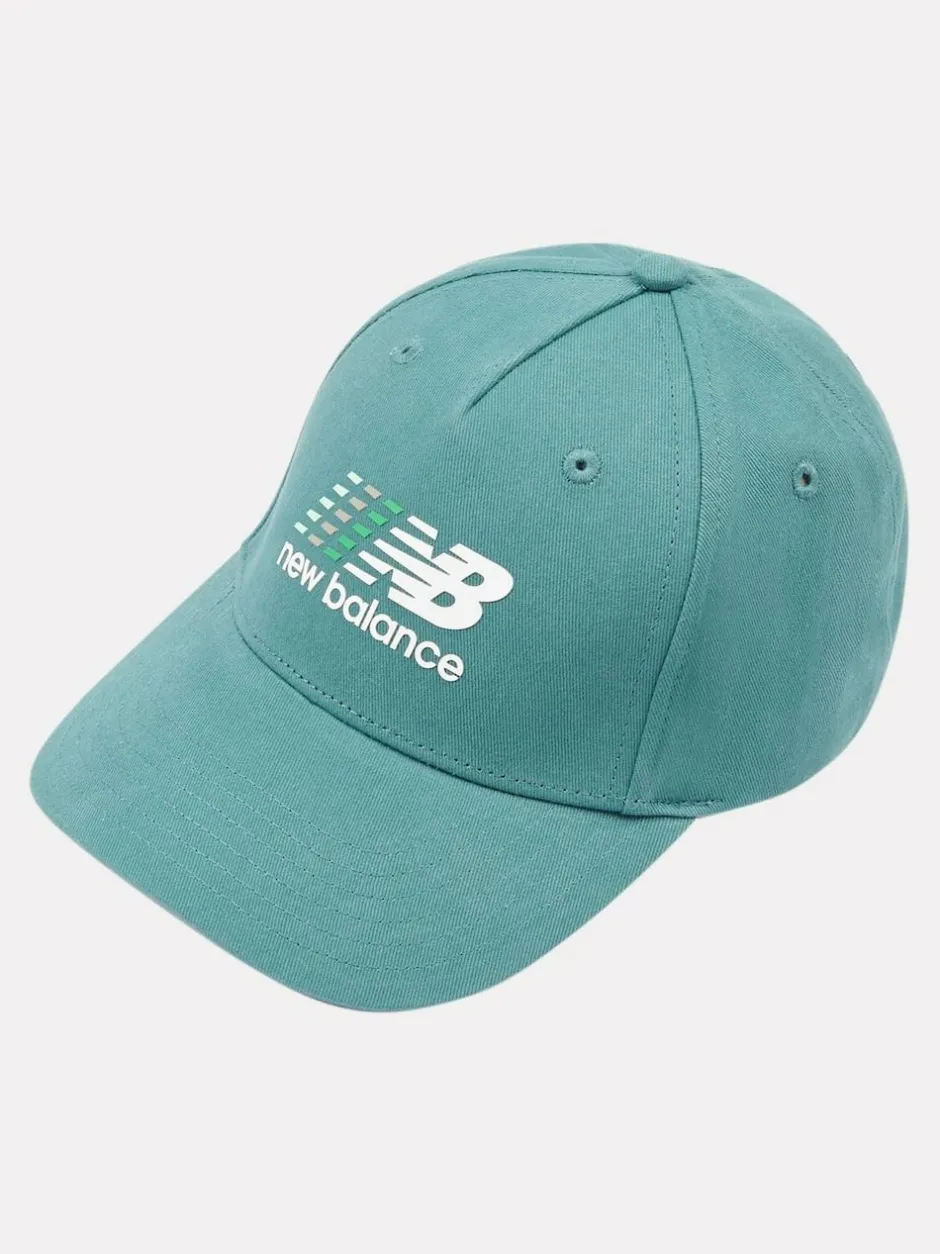 New Balance Multi Colour Prong Graphic Cap Dark Blue Discount
