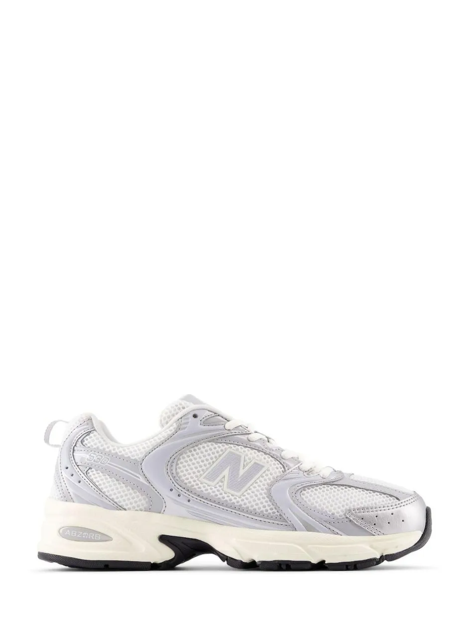 New Balance Grey/Ecru Womens 530 Trainers New