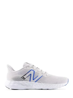 New Balance White/Blue Mens 411 Trainers Clearance
