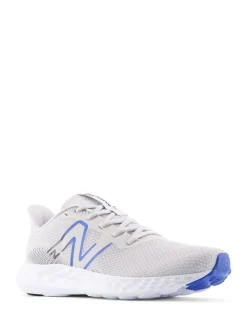 New Balance White/Blue Mens 411 Trainers Clearance