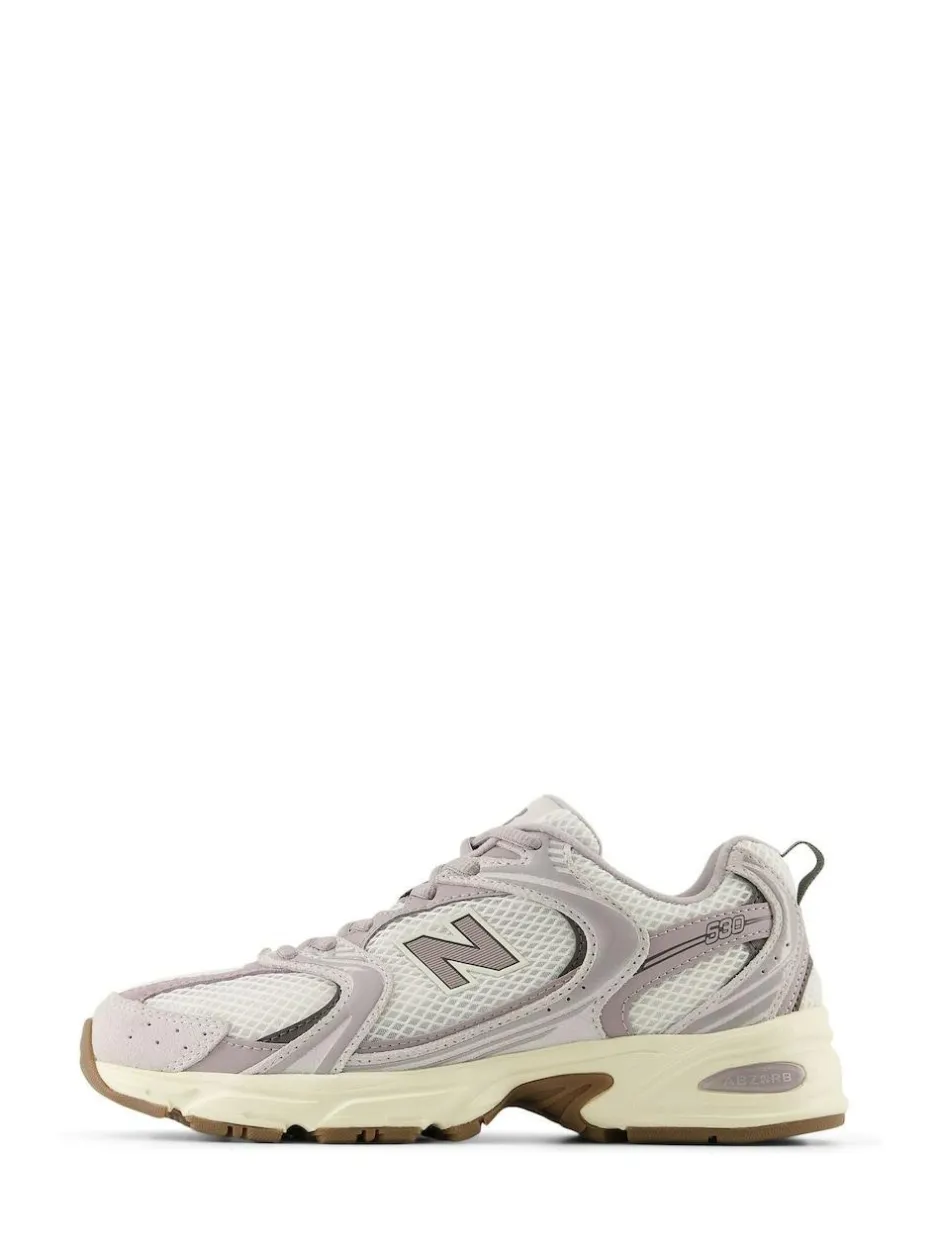 New Balance White/Purple Womens 530 Trainers Online
