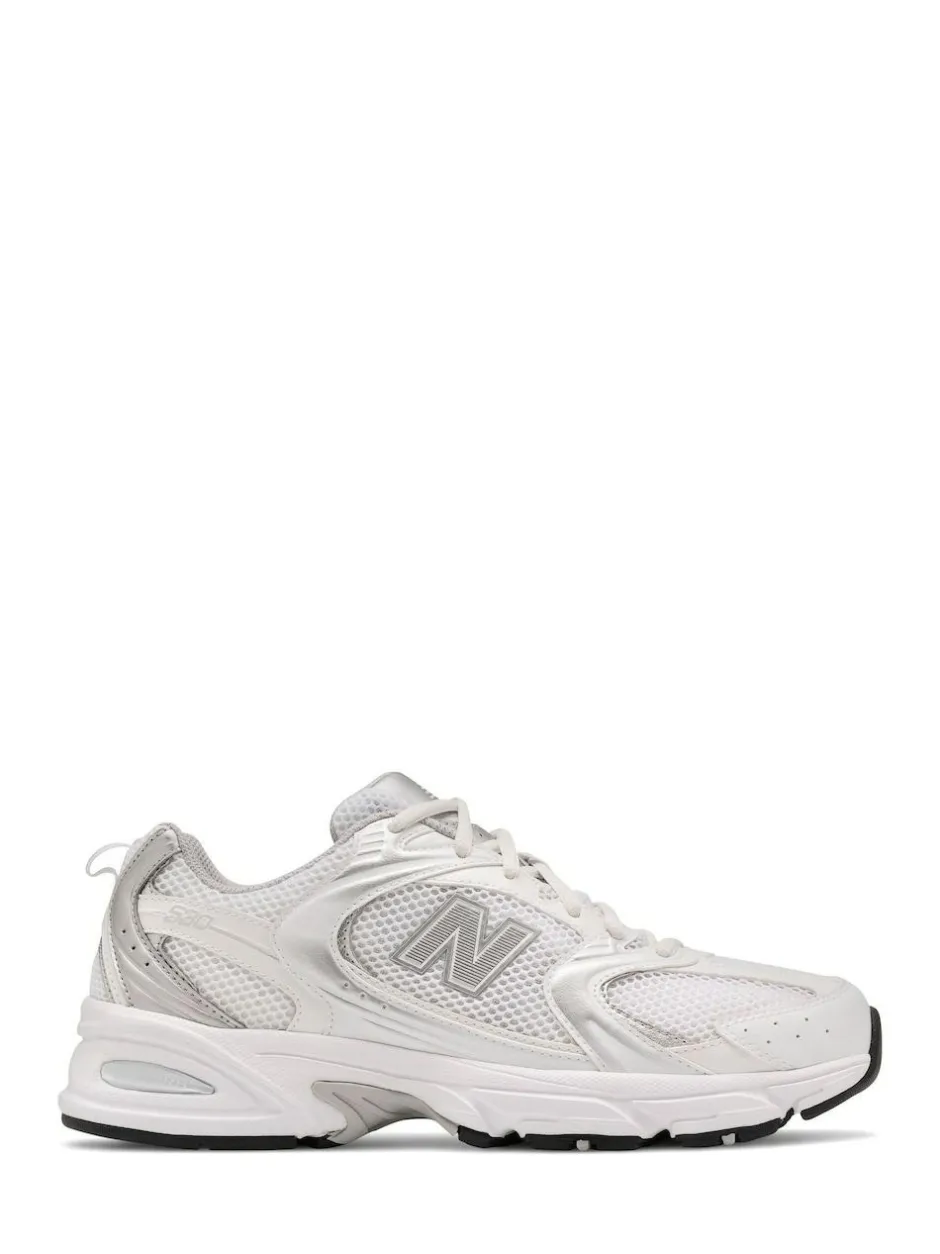 New Balance White/Silver Womens 530 Trainers