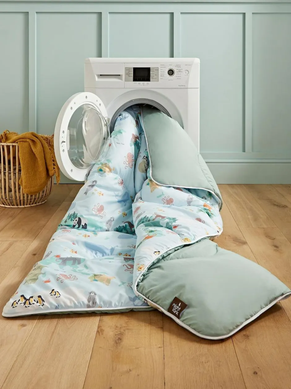 Night Lark Junior Coverless Duvet Set 4.5 4.5 Tog Tog Animal Atlas Sale