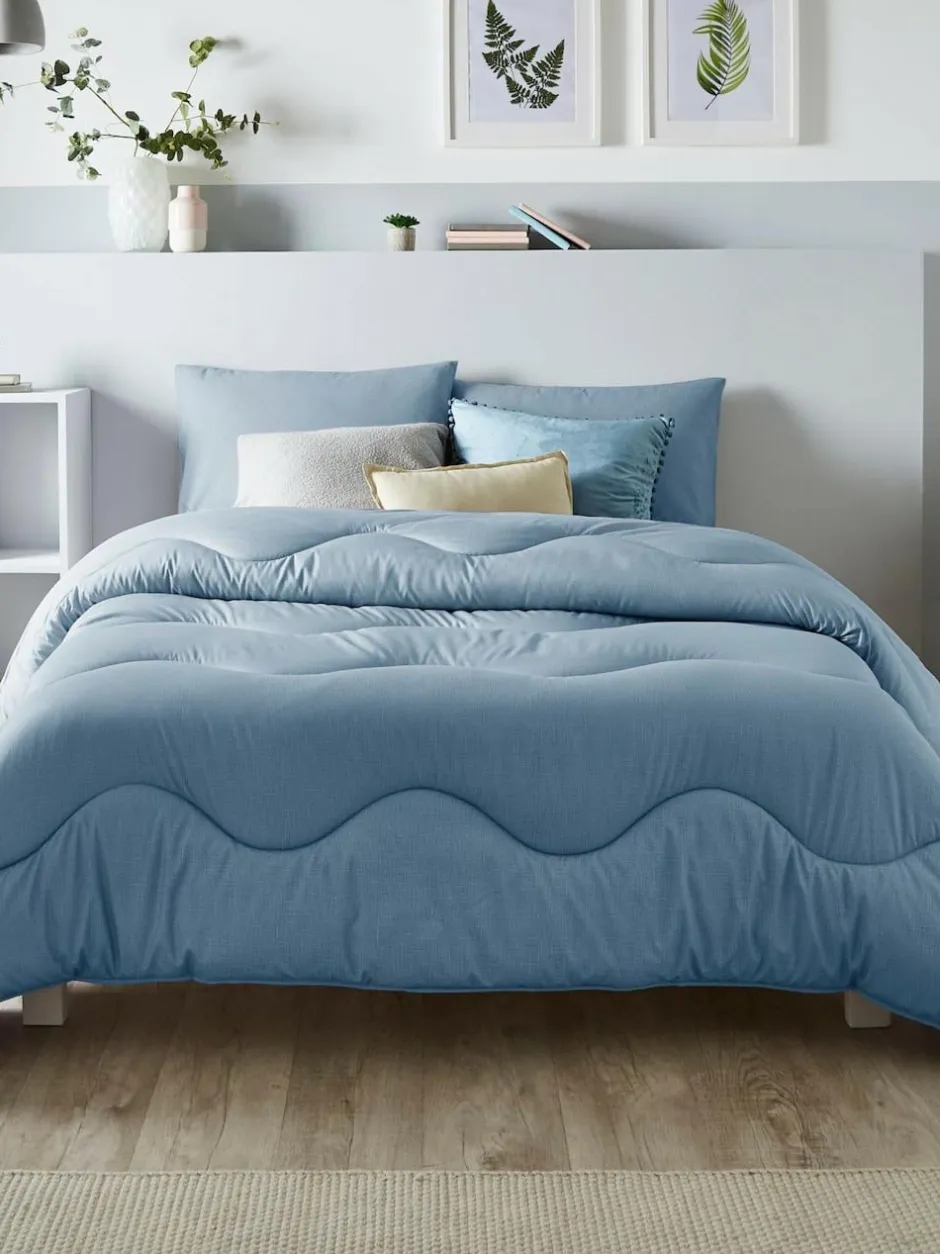 Night Lark Linen 10.5 Tog Coverless Duvet Blue Online