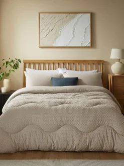 Night Lark Natural Oat 10.5 Tog Coverless Duvet and Pillowcase Set Online
