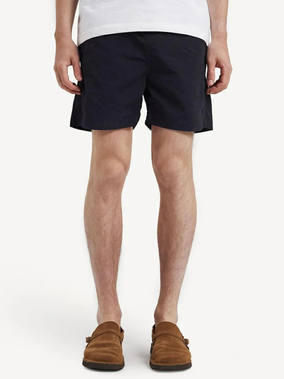 Norse Projects Hauge Nylon Swim Shorts Navy Blue Discount