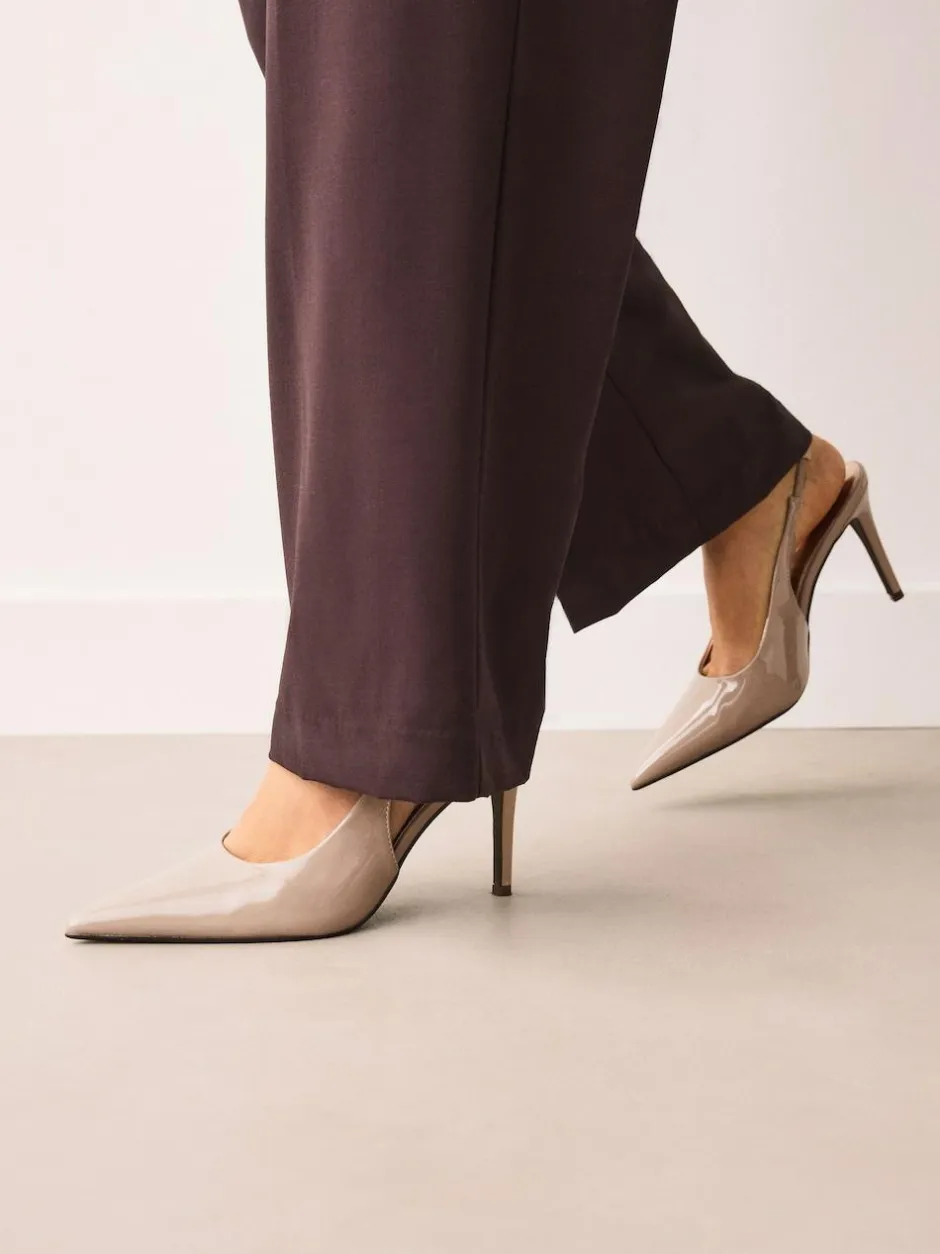 Next Forever Comfort® Point Toe Slingback Heels Nude Online