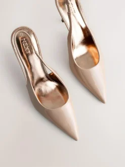 Next Forever Comfort® Point Toe Slingback Heels Nude Online