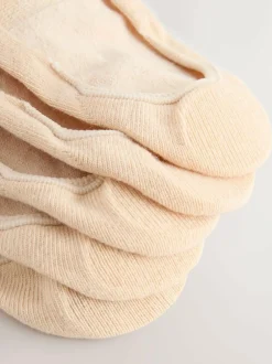 Next Invisible Socks 5 Pack Nude Outlet