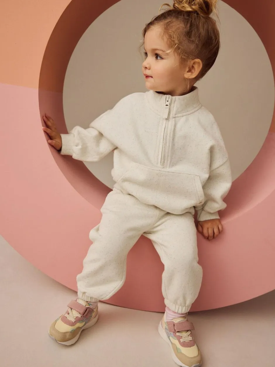 Next Cuffed Sweat Joggers (3mths-7yrs) Oatmeal Best