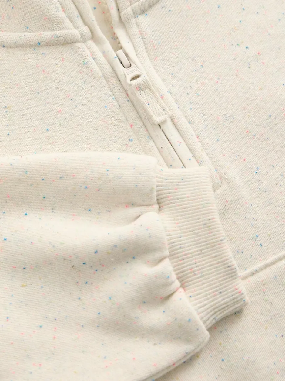 Next Oatmeal Quarter Zip Sweatshirt (3mths-7yrs)