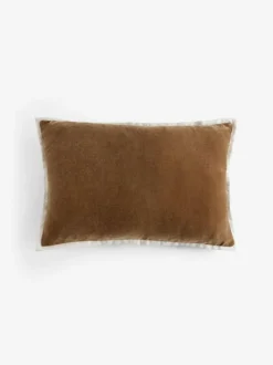 Next Ochre Yellow 40 x 59cm Loxley Chenille Cushion Online