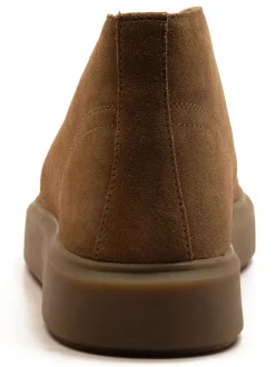 Off The Hook Brown Jethro Suede Leather Casual Lace-Up Chukka Boots New