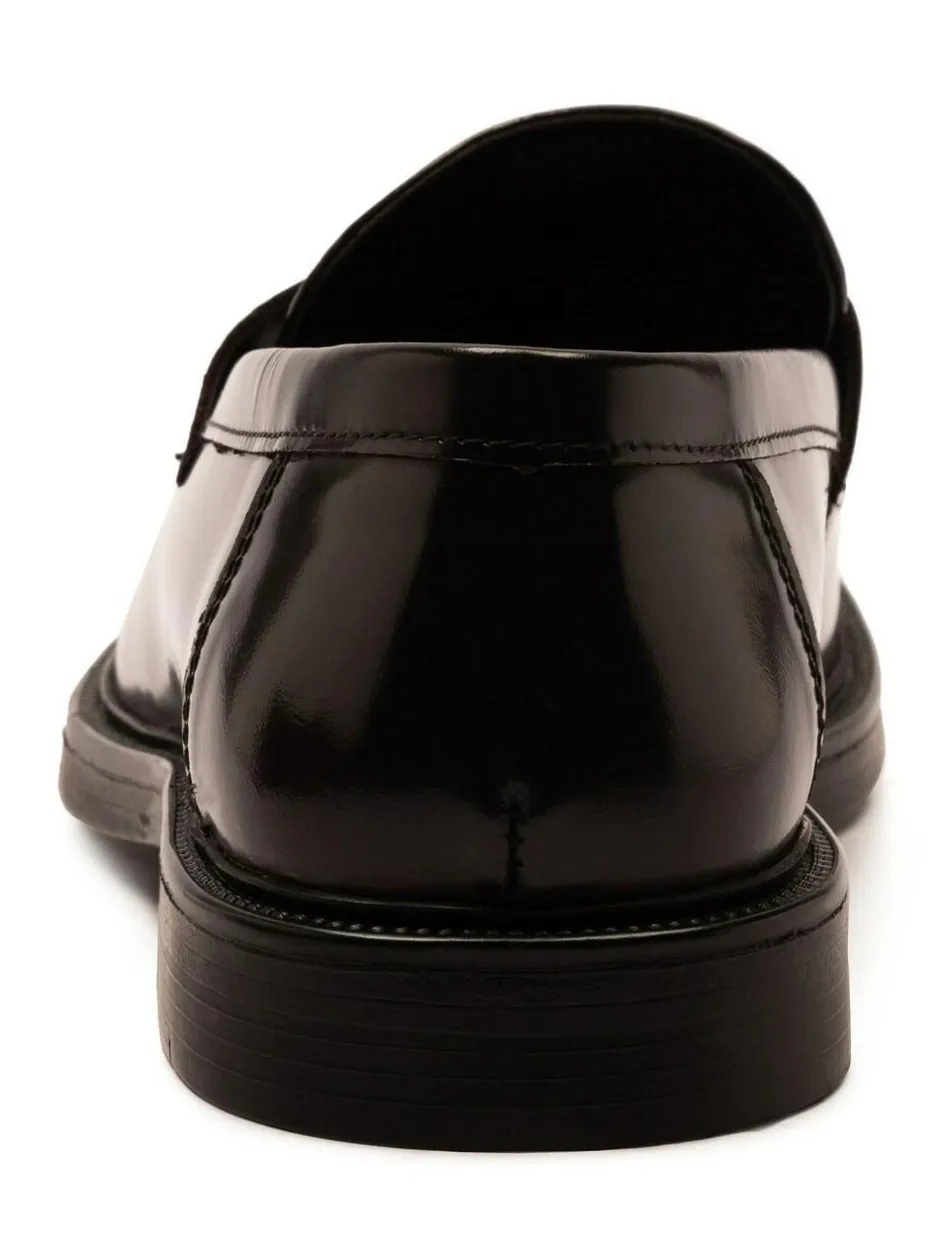 Off The Hook Brown Perry Loafer Smooth Leather Shoes Online