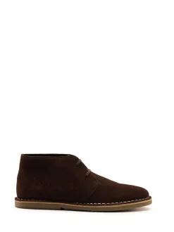 Off The Hook Sahara Suede Leather Desert Lace-Up Chukka Boots Light Brown Outlet