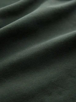 Next Olive Green Regular Fit Long Sleeve Pique Polo Shirt Best