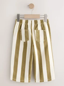 Next Stripe Trousers (3mths-7yrs) Olive Green Best