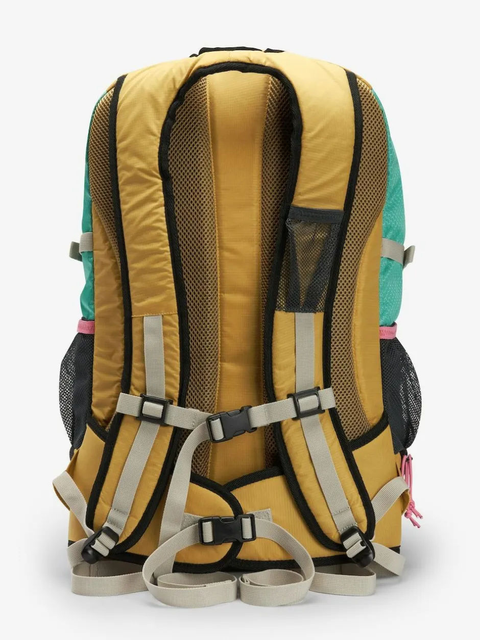 Next Orange Colourblock Active Sports 30L Hiking Bag With Waterproof Cover Hot