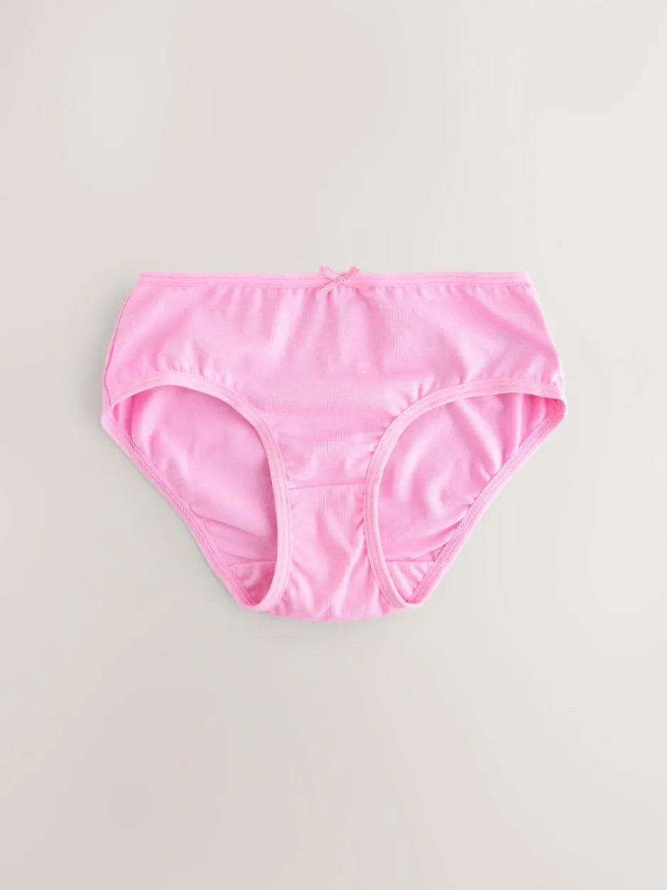 Next Briefs 10 Pack (1.5-16yrs) Orange/Pink Clearance