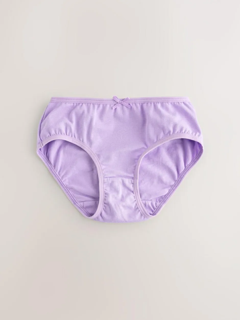 Next Briefs 10 Pack (1.5-16yrs) Orange/Pink Clearance