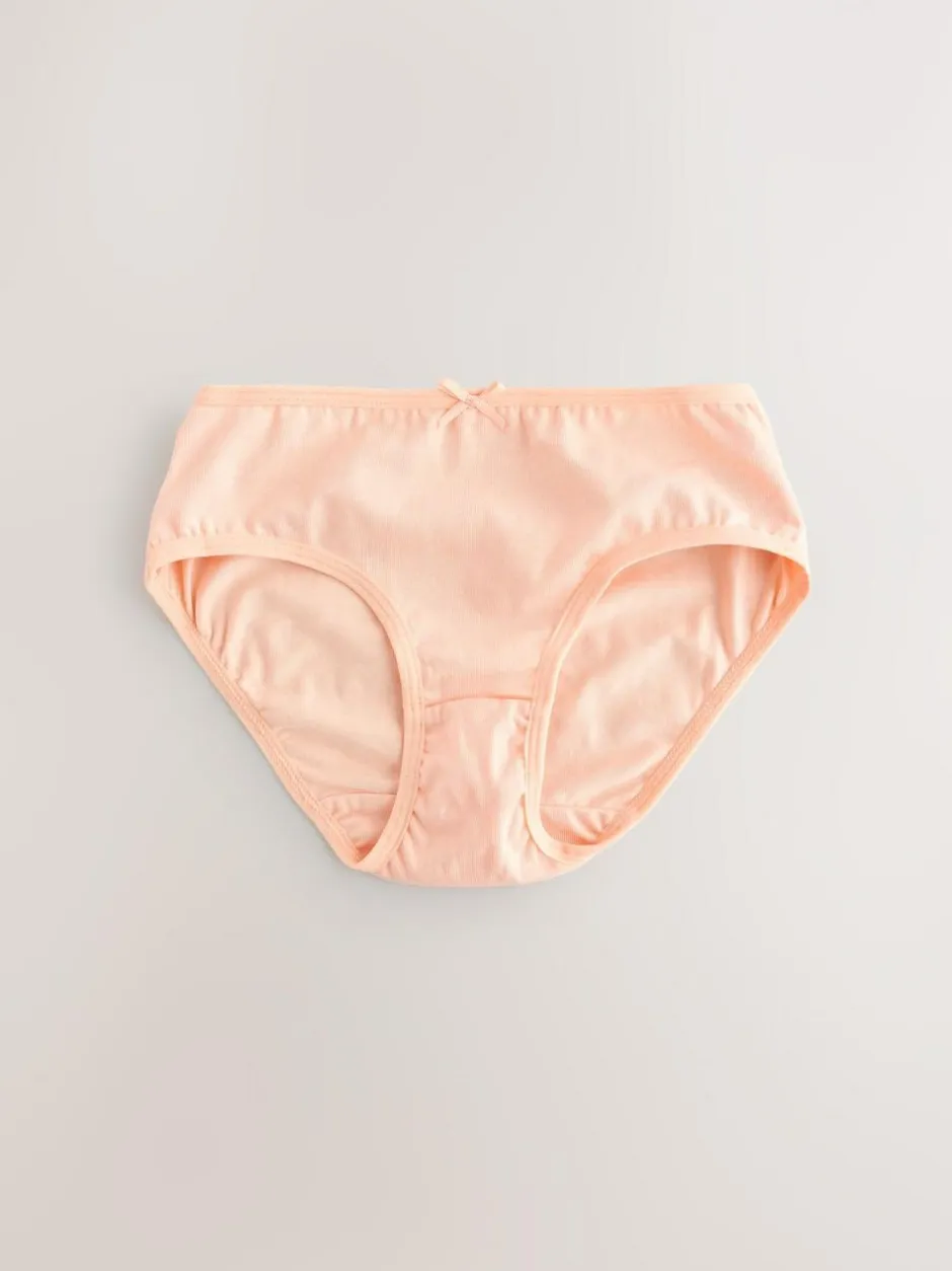 Next Briefs 10 Pack (1.5-16yrs) Orange/Pink Clearance