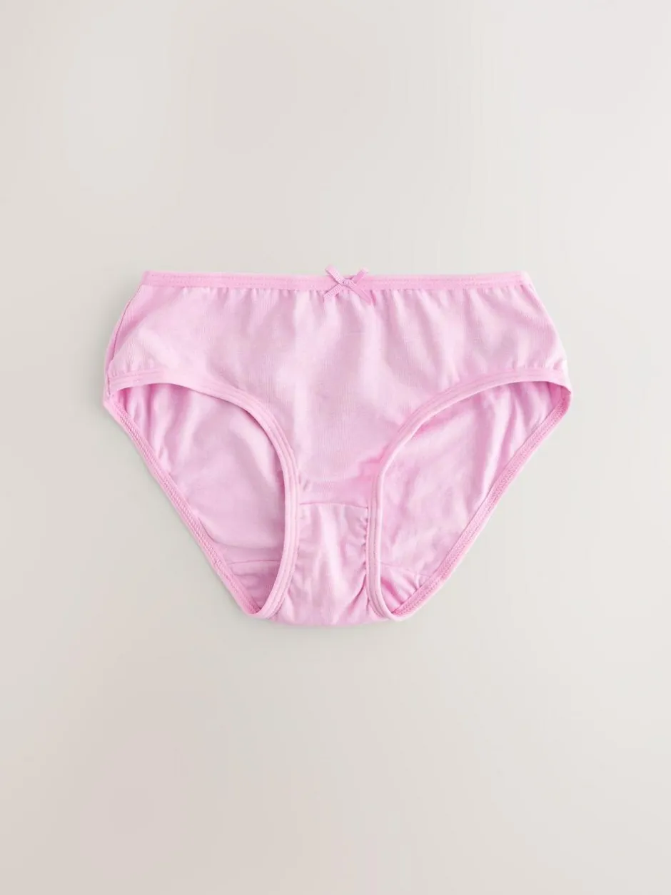 Next Briefs 10 Pack (1.5-16yrs) Orange/Pink Clearance