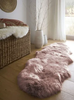 Origin Rugs Adobe Rose Sheepskin Rug Discount