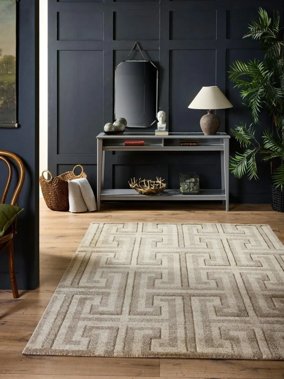 Origin Rugs Greek Key Rug Brown Outlet