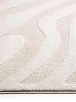 Origin Rugs Cream White Sands Dune Rug Discount