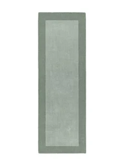 Origin Rugs Borders Wool Runner Green Outlet